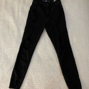 Ripped Skinny Hollister Jeans